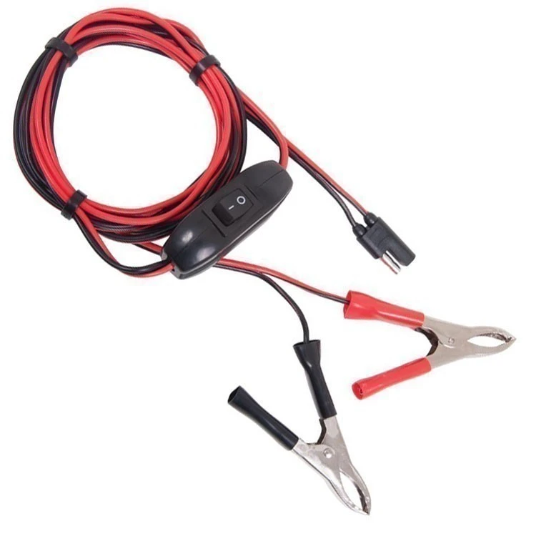 Everflo Pump Wiring Assembly 12v Battery Clips 33-103233-CSK 3 Everflo Pump Wiring Assembly 12v Battery Clips 33-103233-CSK