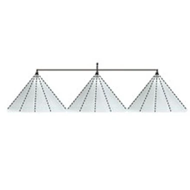 Mesto Three Nozzle Brass Boom 100cm 3720 3 Mesto Three Nozzle Brass Boom 100cm 3720