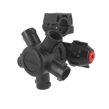 Hypro Proflo EF3 5 Way Nozzle Body, EPDM DCV 3 Hypro Proflo EF3 5 Way Nozzle Body, EPDM DCV